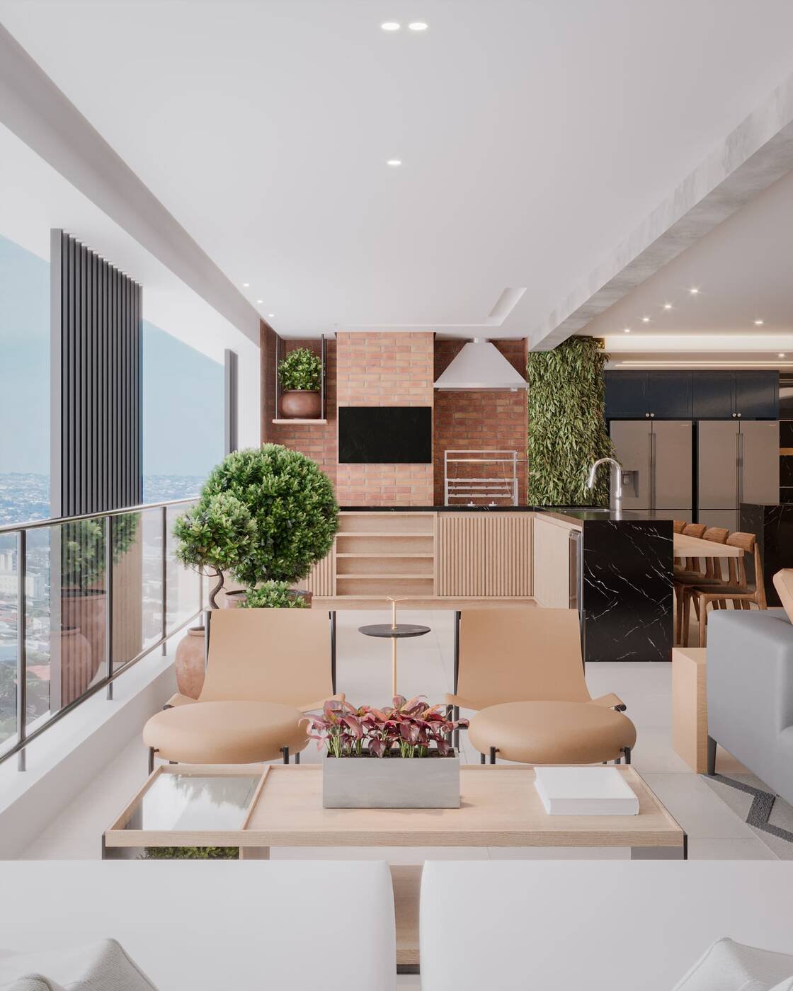 Área Gourmet — Apartamento M|F, Brooklin — ML Arquitetos Associados