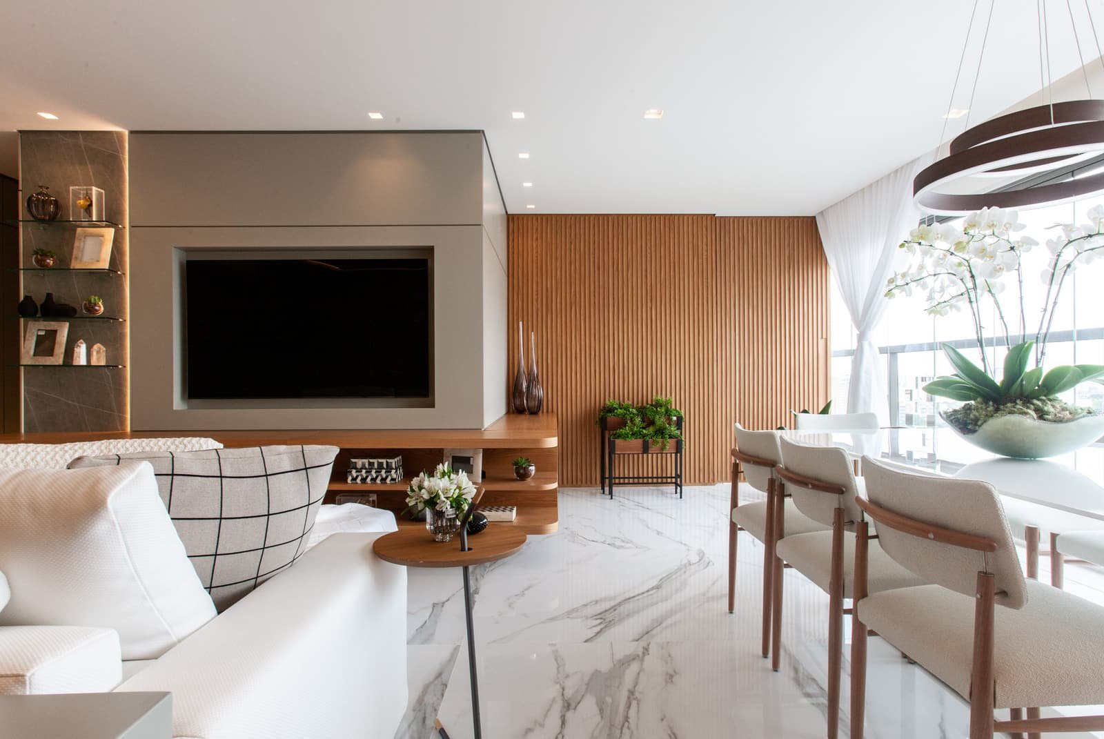 Living — Apartamento S|A, Vila Madalena — ML Arquitetos Associados